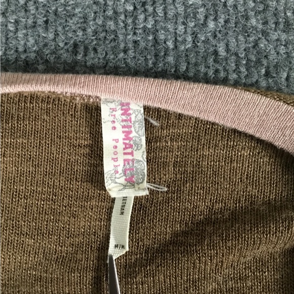 Free People Intimately gauzy knit top size M - Picture 3 of 8